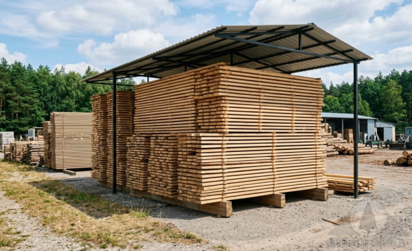 Jak suszy się drewno konstrukcyjne - suszenie naturalne i komorowe KD