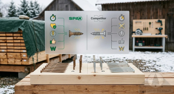 Wkręty SPAX vs inne marki - dlaczego profesjonaliści wolą właśnie te