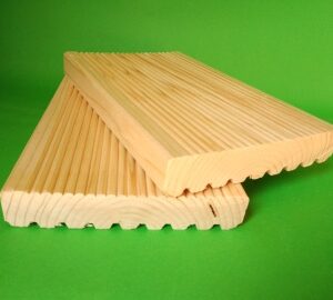 Deska Tarasowa Gładka/Ryflowana Thermo Sosna Skandynawska 26x140mm