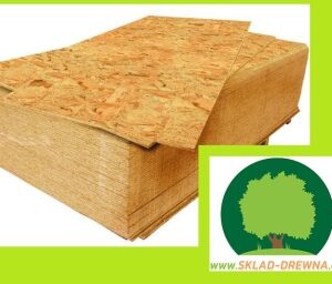 Płyta OSB-3 Krawędź Prosta 1250x2500mm gr. 12 mm