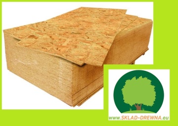 Płyta OSB-3 Krawędź Prosta 1250x2500mm gr. 12 mm