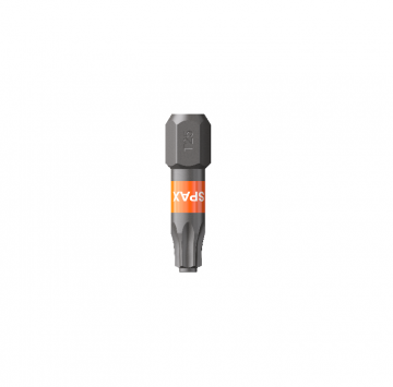 Bit SPAX T-STAR Plus T25/25 mm — do wkrętów tarasowych SPAX-D A2